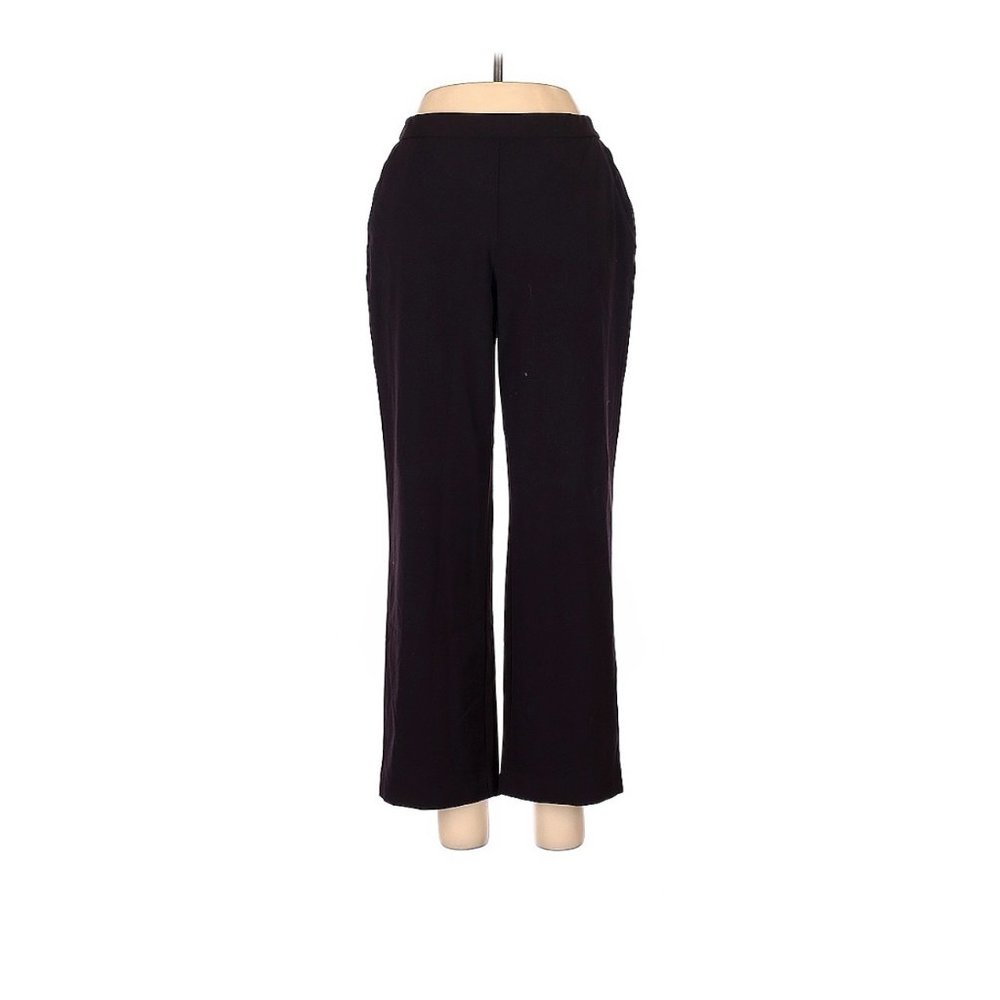 Courtenay Women's Size 8 (Petite) Black Career High Rise Casual Pants Trousers